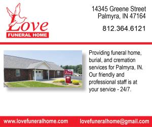 Love Funeral Home Spec Ad